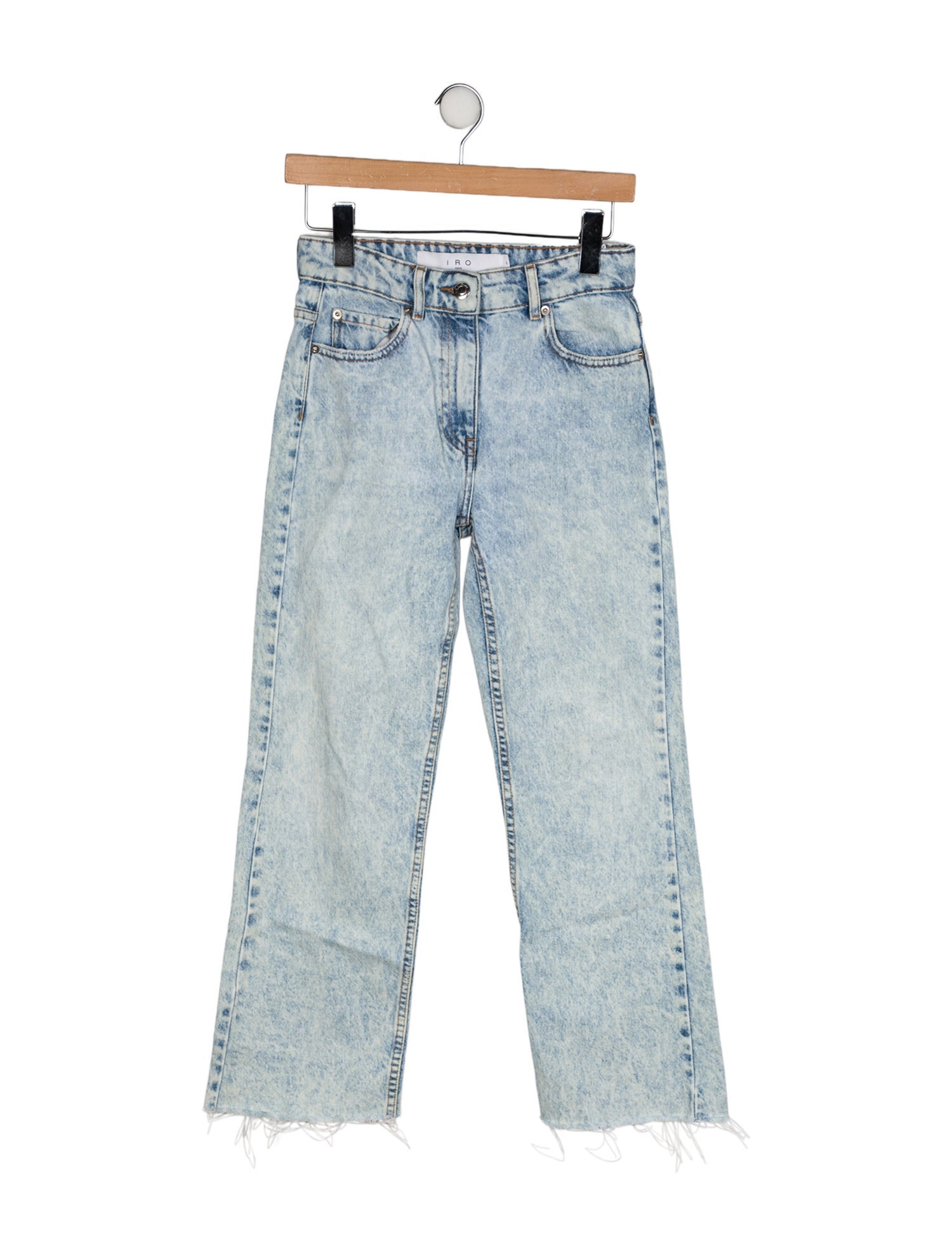 Iro Mid-Rise Wide Leg Jeans