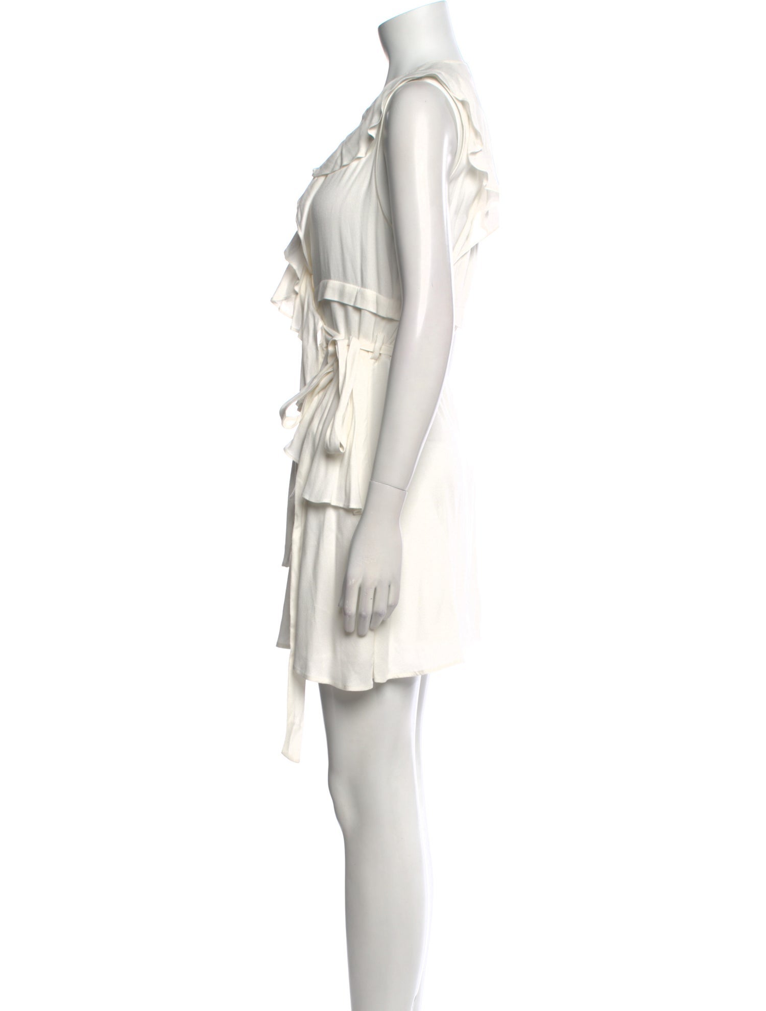 Iro V-Neck Mini Dress