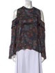 Iro Silk Floral Print Blouse