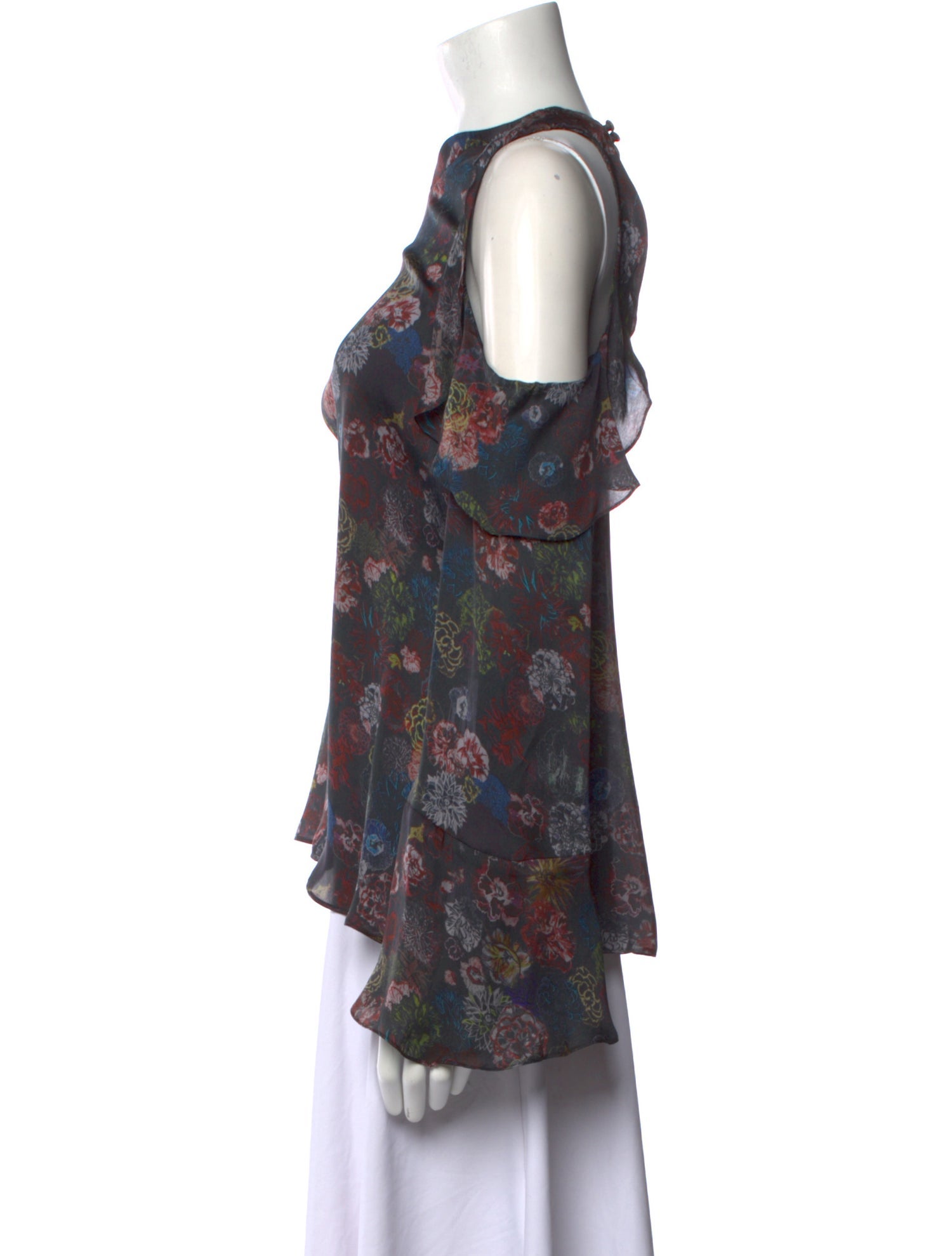 Iro Silk Floral Print Blouse