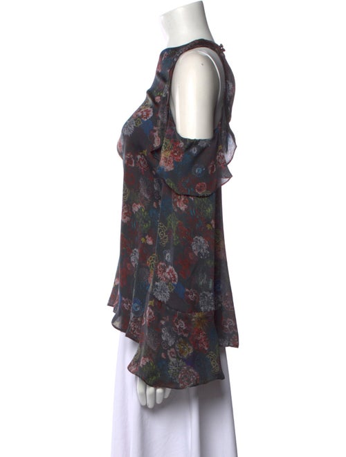 Iro Silk Floral Print Blouse