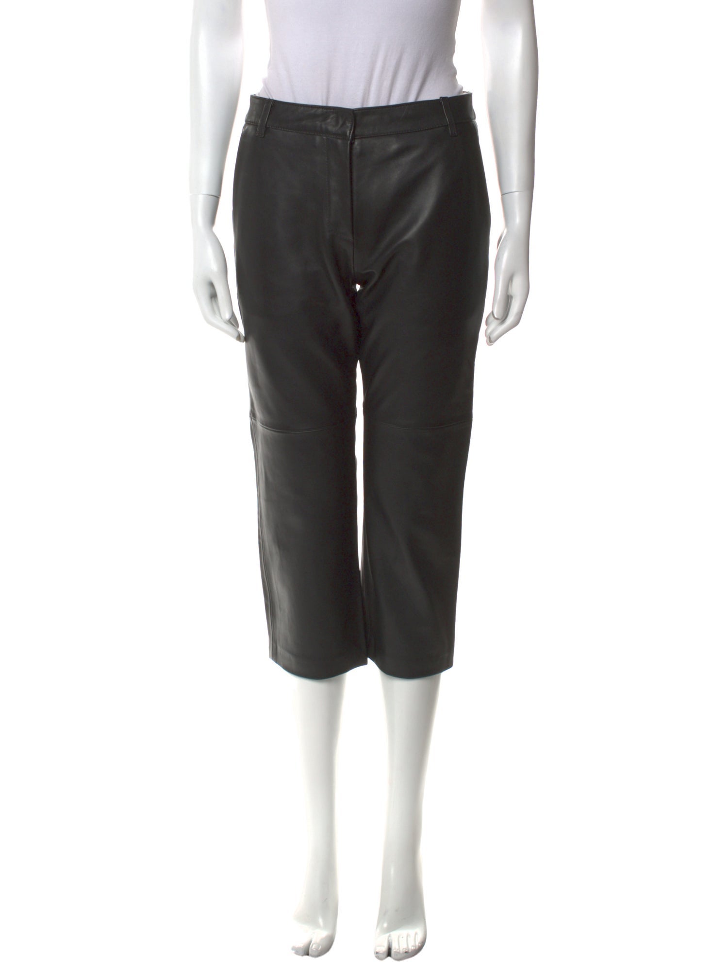 Iro Lamb Leather Straight Leg Pants