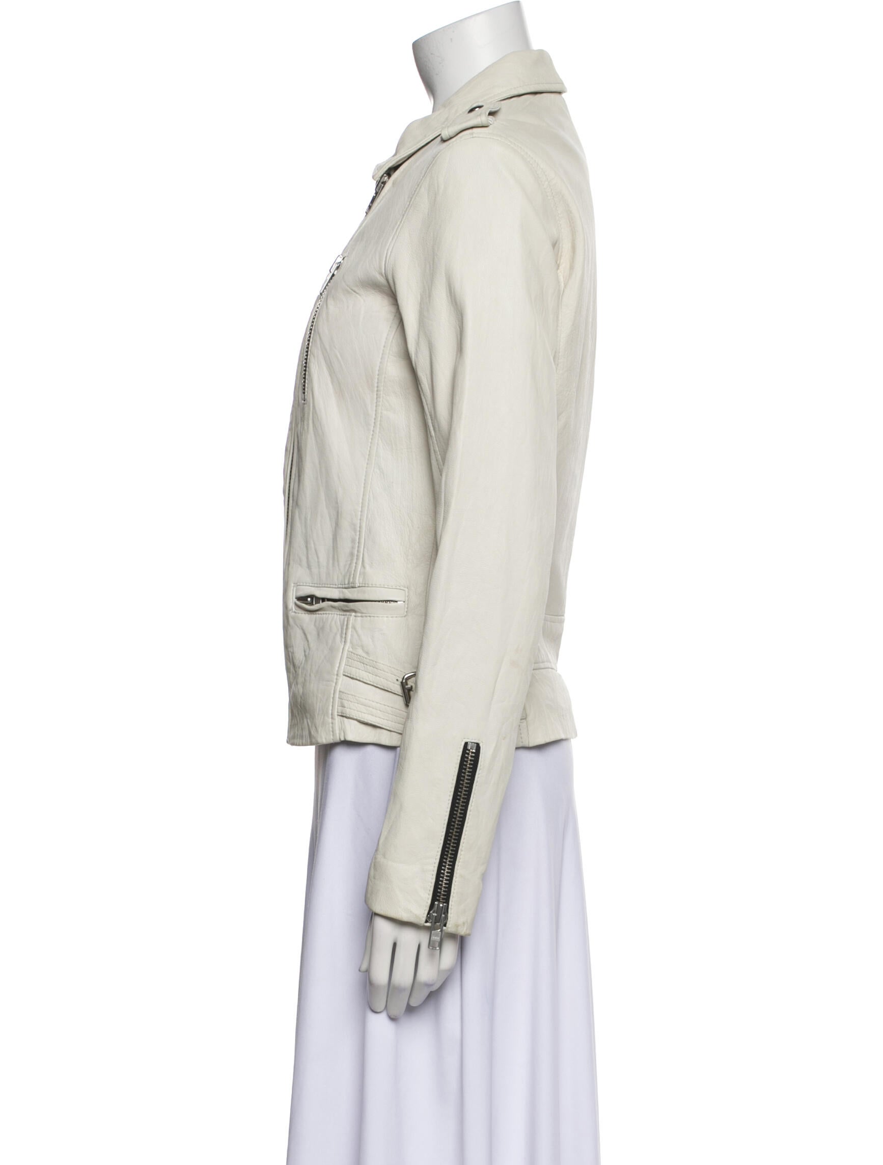 Iro Lamb Leather Biker Jacket