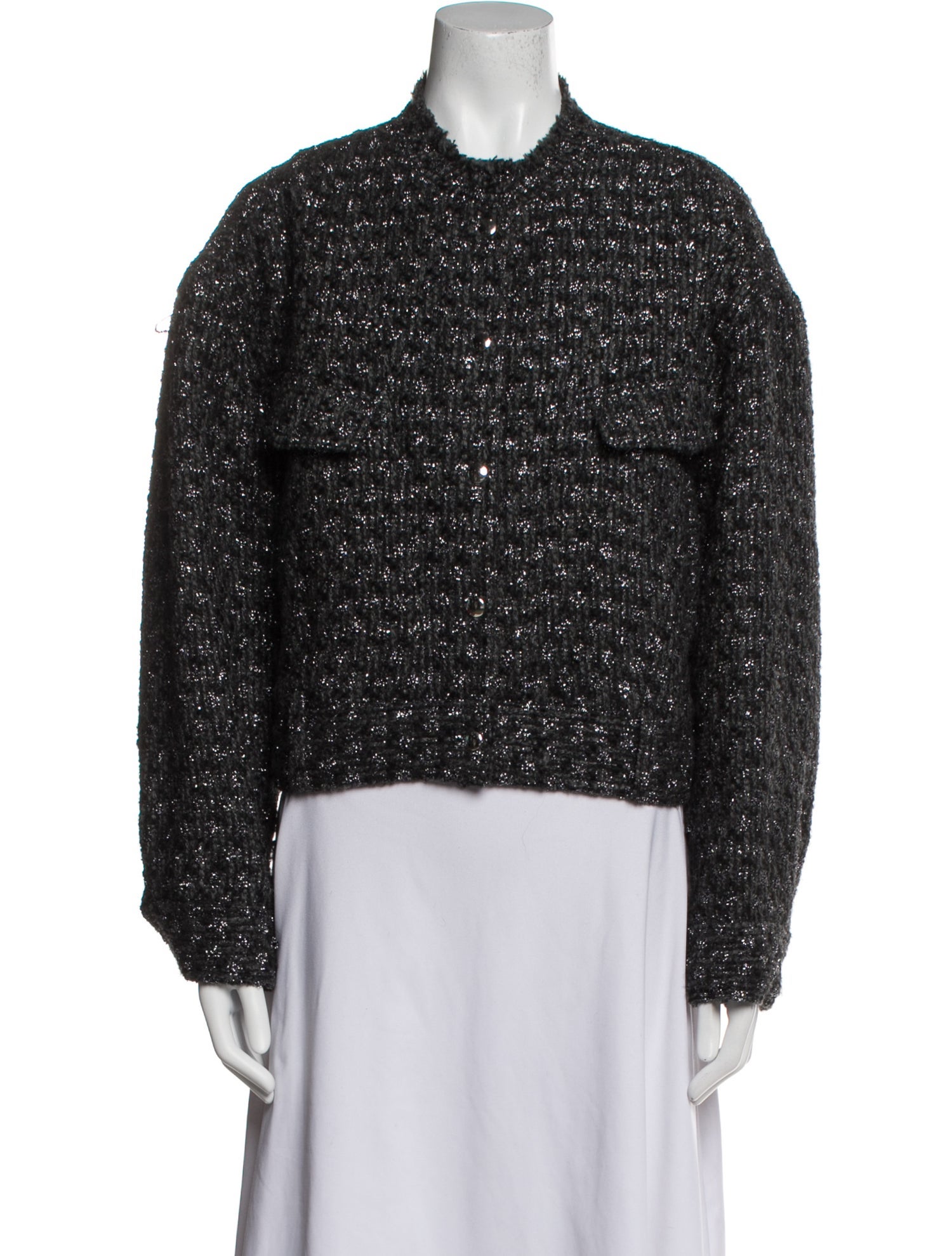 Iro Tweed Pattern Evening Jacket