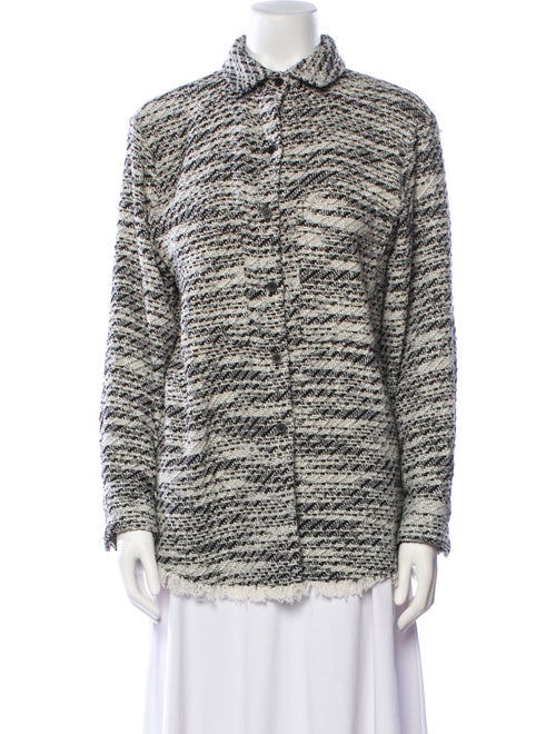 Iro Axalie Tweed Pattern Jacket