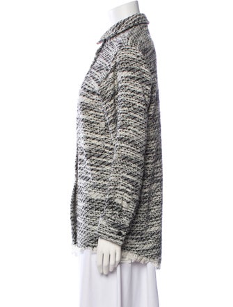 Iro Axalie Tweed Pattern Jacket