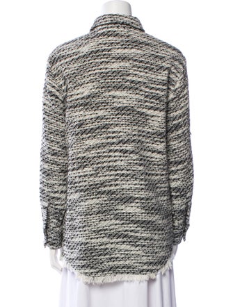 Iro Axalie Tweed Pattern Jacket