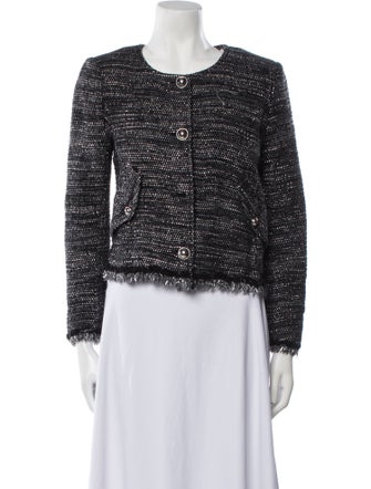 Iro Tweed Tweed Pattern Evening Jacket