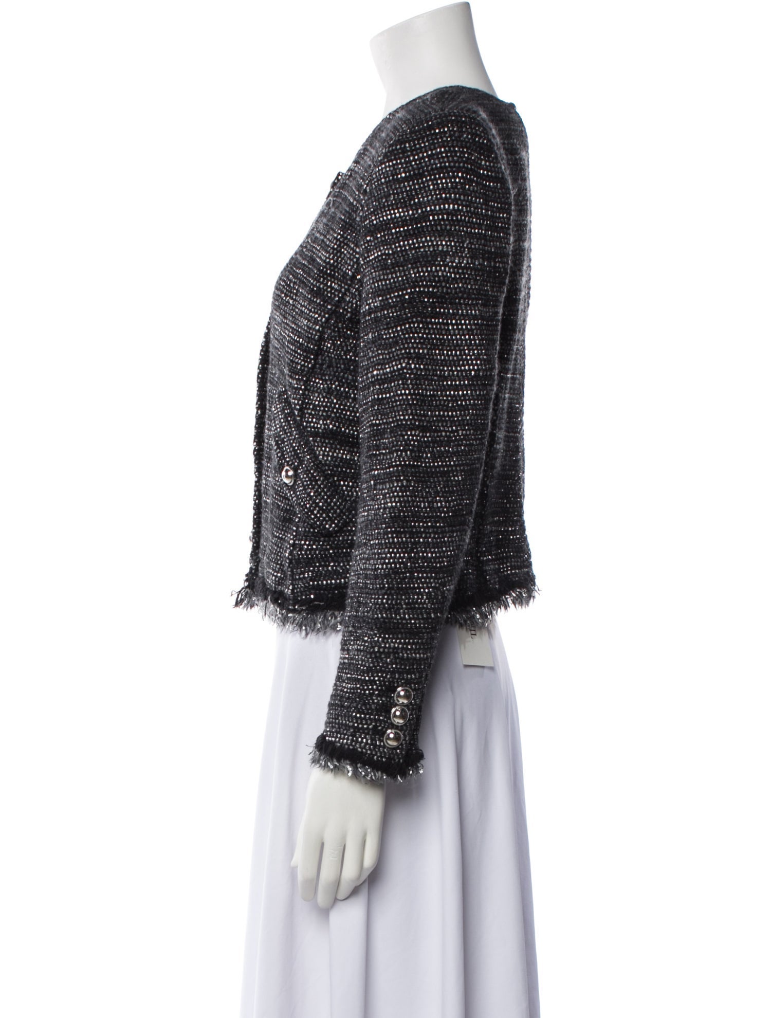 Iro Tweed Tweed Pattern Evening Jacket