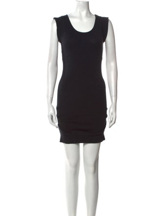 Iro Scoop Neck Mini Dress