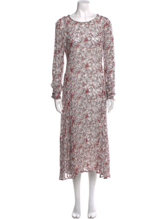 Iro Floral Print Long Dress