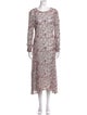 Iro Floral Print Long Dress