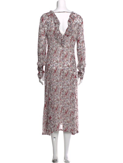 Iro Floral Print Long Dress