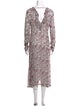 Iro Floral Print Long Dress