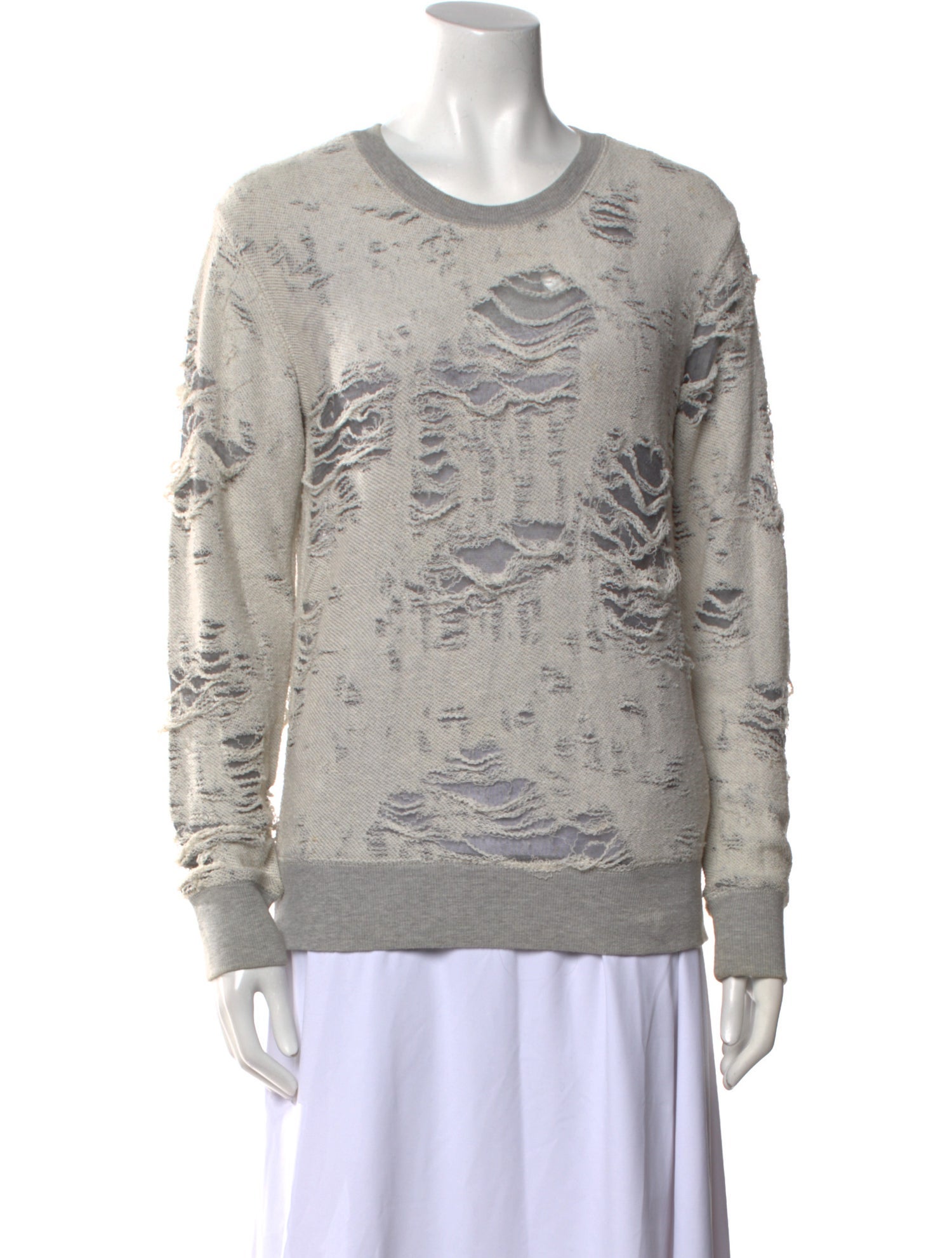 Iro Printed Crew Neck Sweatshirt