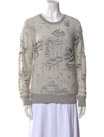 Iro Printed Crew Neck Sweatshirt