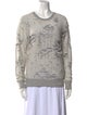Iro Printed Crew Neck Sweatshirt