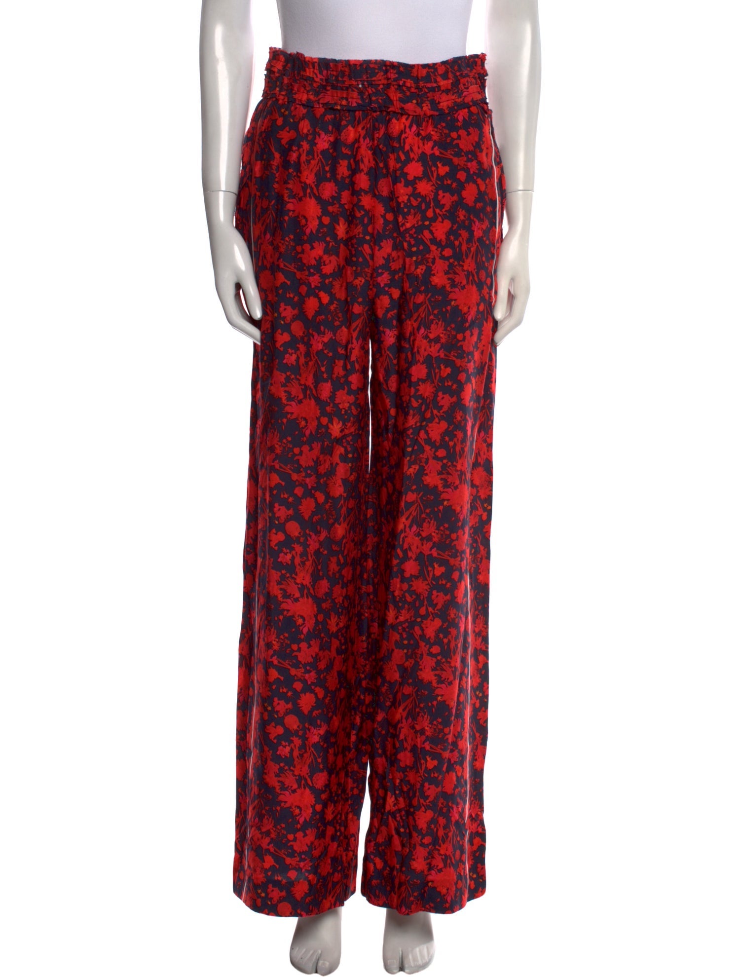 Iro Printed Wide Leg Pants