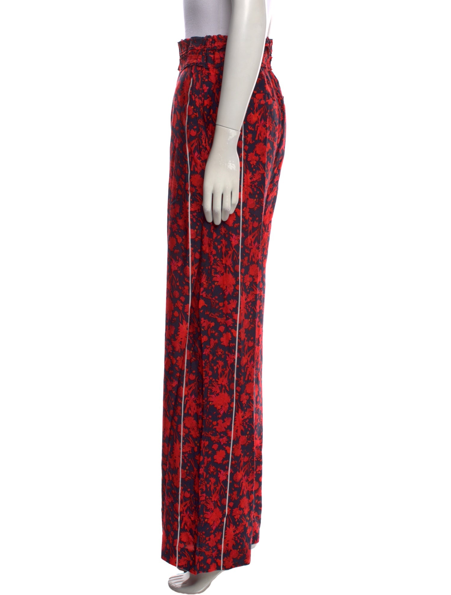 Iro Printed Wide Leg Pants