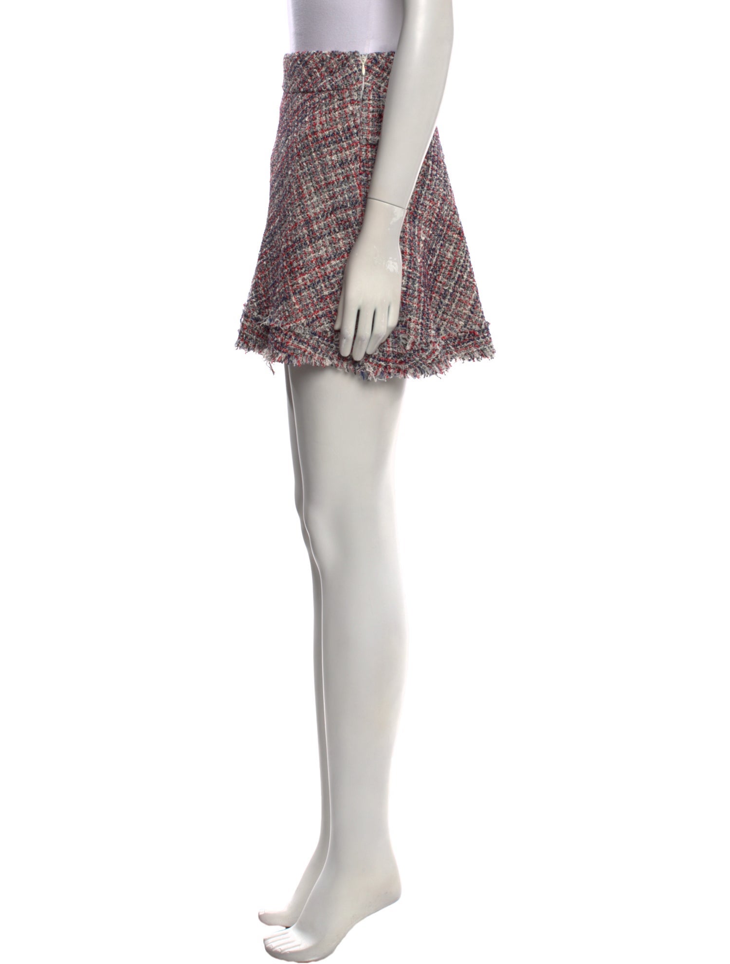 Iro Tweed Pattern Mini Skirt w/ Tags