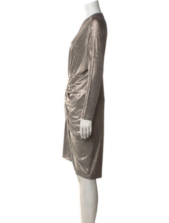 Iro V-Neck Knee-Length Dress