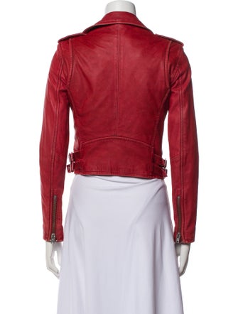 Iro Lamb Leather Biker Jacket