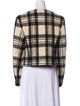 Iro Plaid Print Evening Jacket