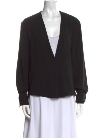 Iro V-Neck Long Sleeve Blouse