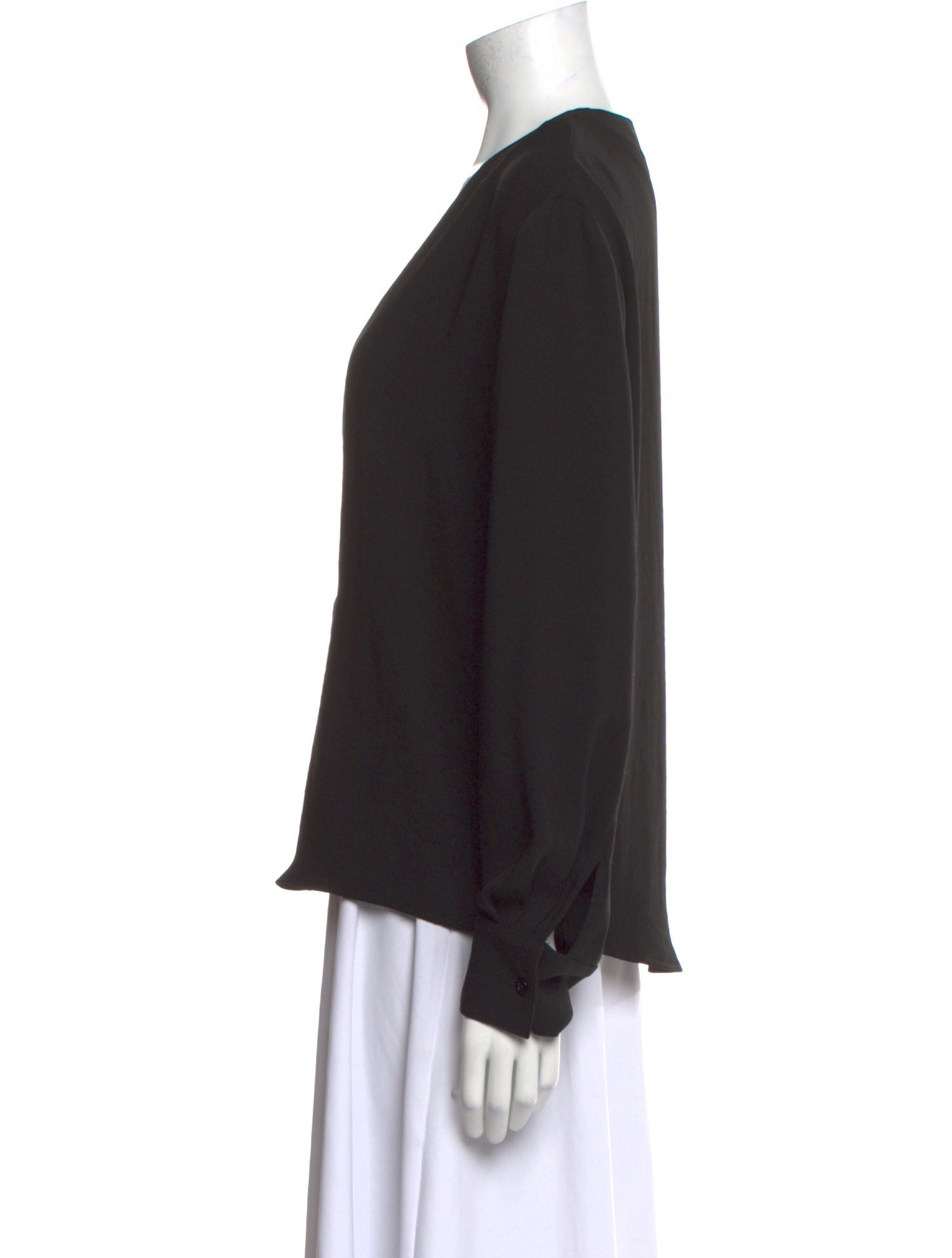 Iro V-Neck Long Sleeve Blouse