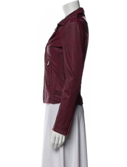 Iro Lamb Leather Biker Jacket