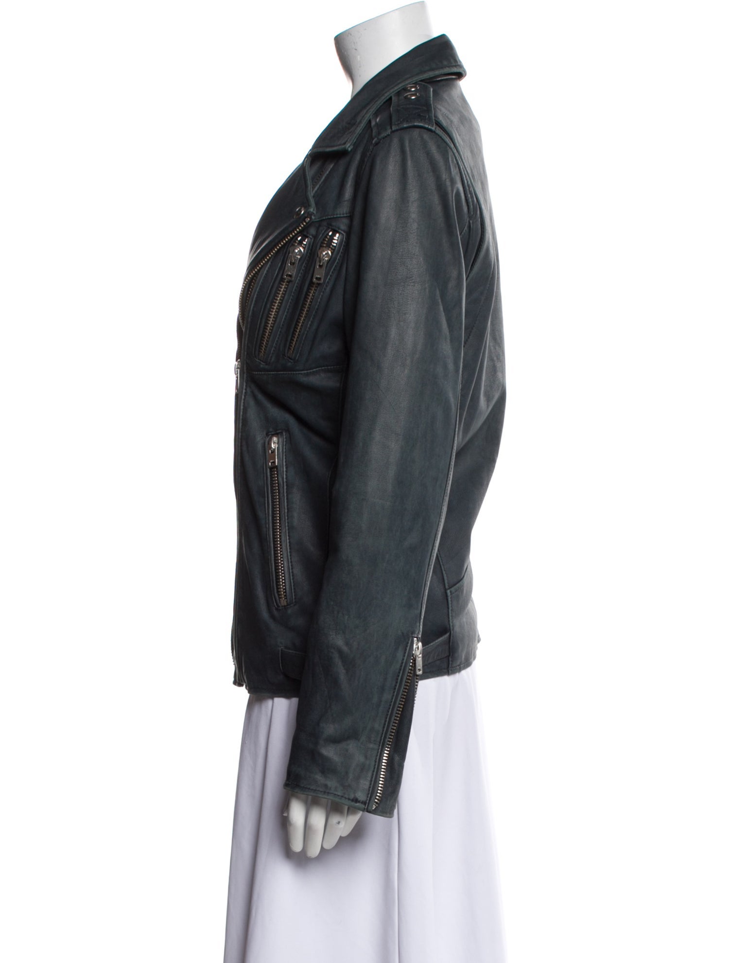 Iro Lamb Leather Biker Jacket
