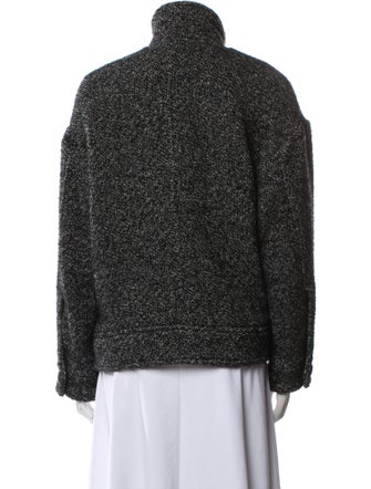 Iro Wool Tweed Pattern Evening Jacket