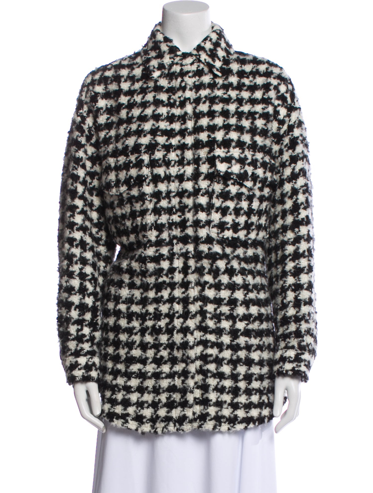 Iro Houndstooth Print Jacket