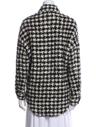Iro Houndstooth Print Jacket