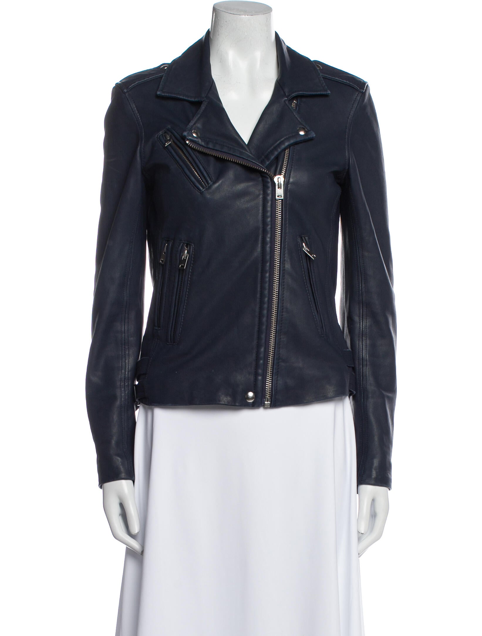Iro Lamb Leather Biker Jacket