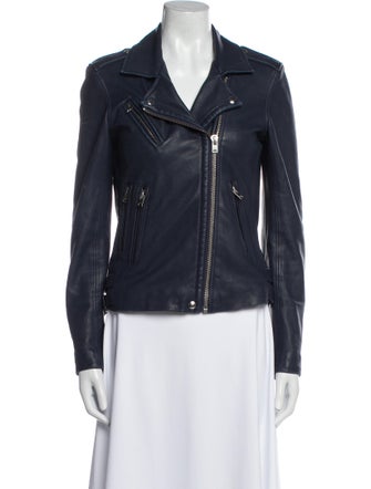 Iro Lamb Leather Biker Jacket