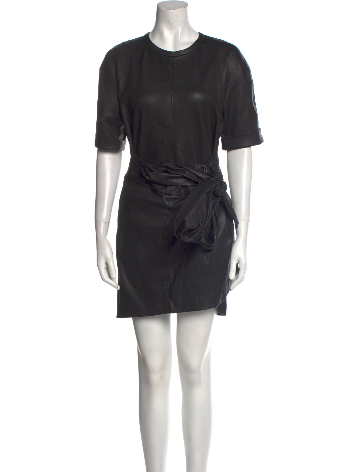 Iro Lamb Leather Mini Dress