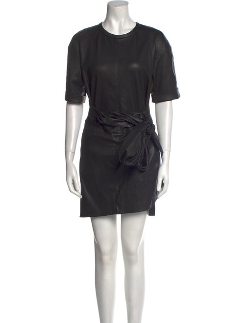 Iro Lamb Leather Mini Dress