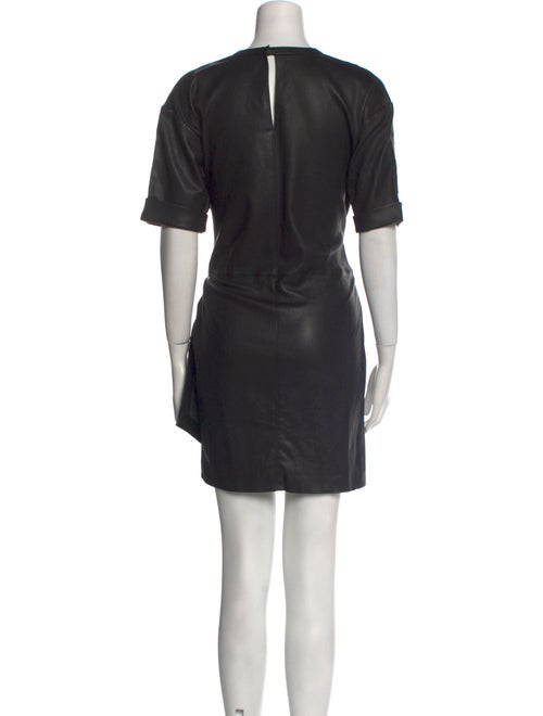 Iro Lamb Leather Mini Dress