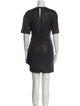 Iro Lamb Leather Mini Dress