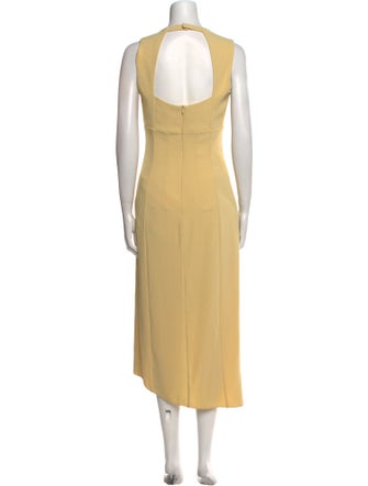 Iro Square Neckline Long Dress