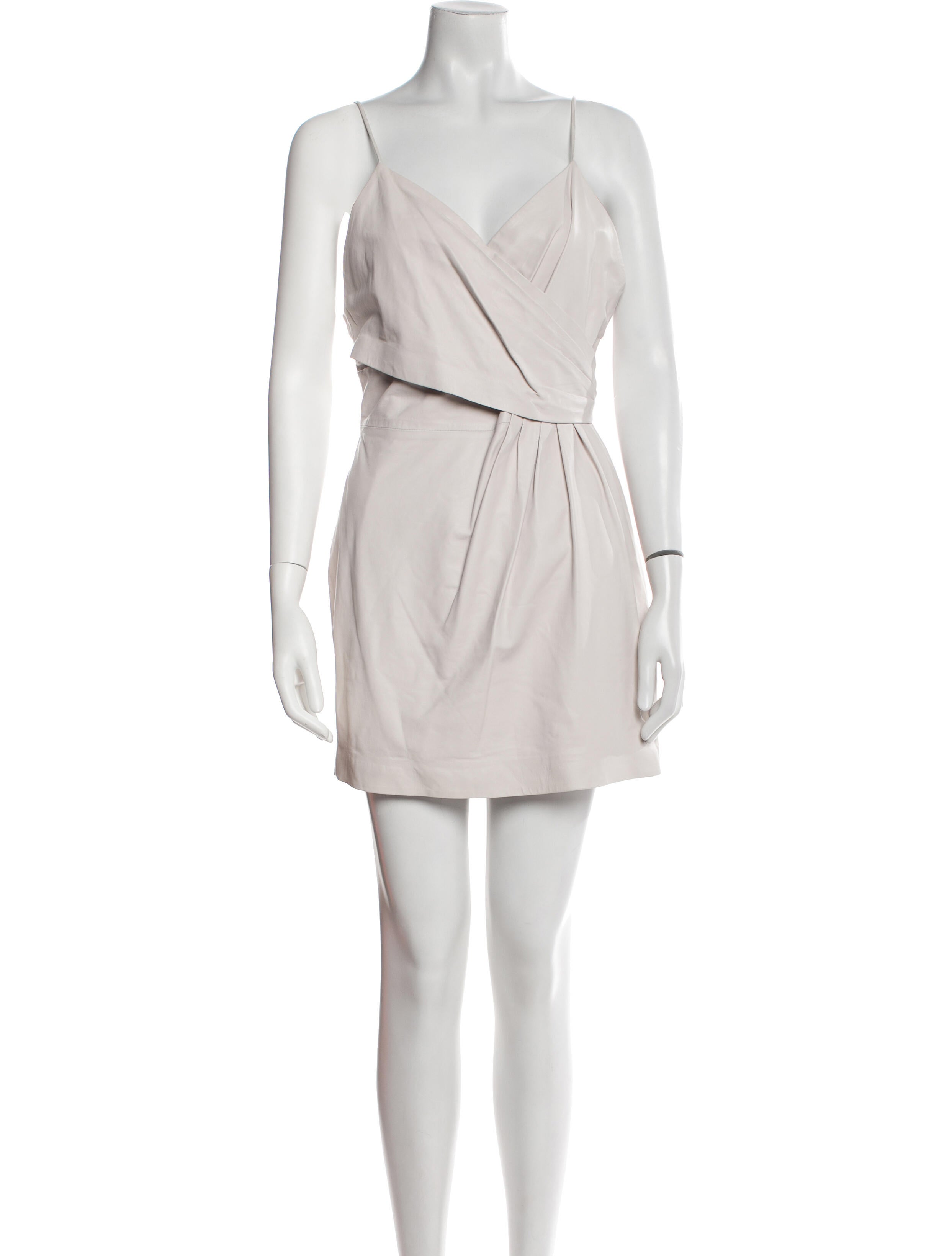 Iro Lamb Leather Mini Dress