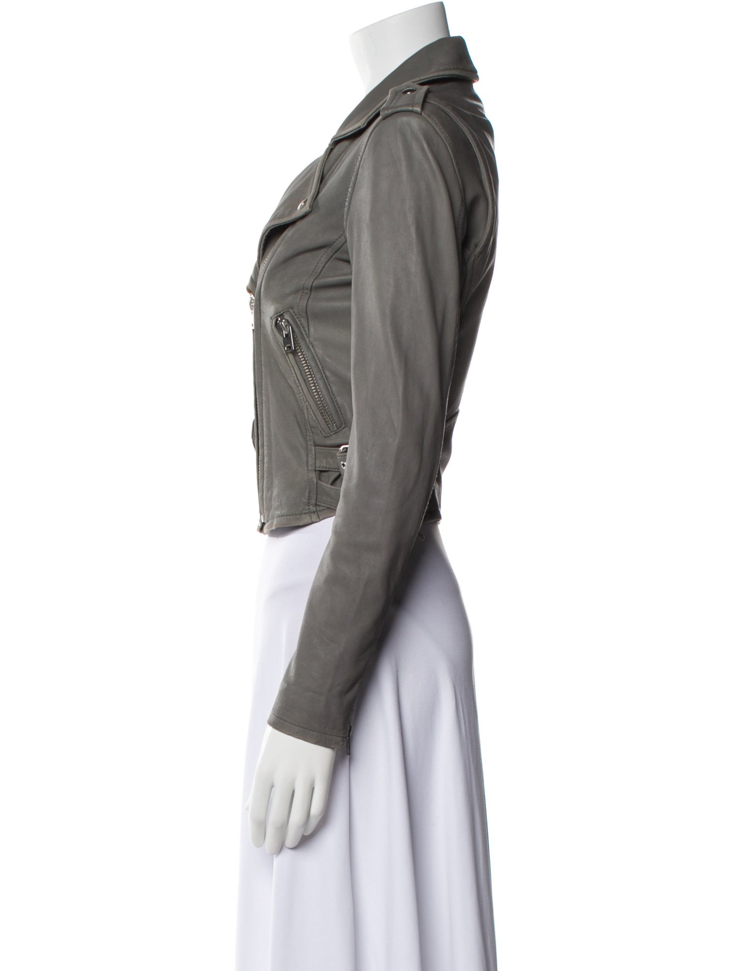 Iro Lamb Leather Biker Jacket