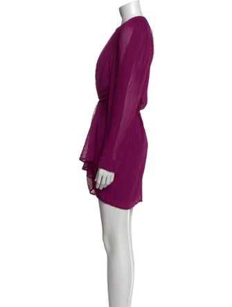 Iro V-Neck Mini Dress