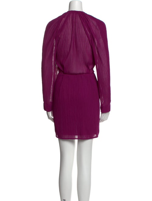 Iro V-Neck Mini Dress