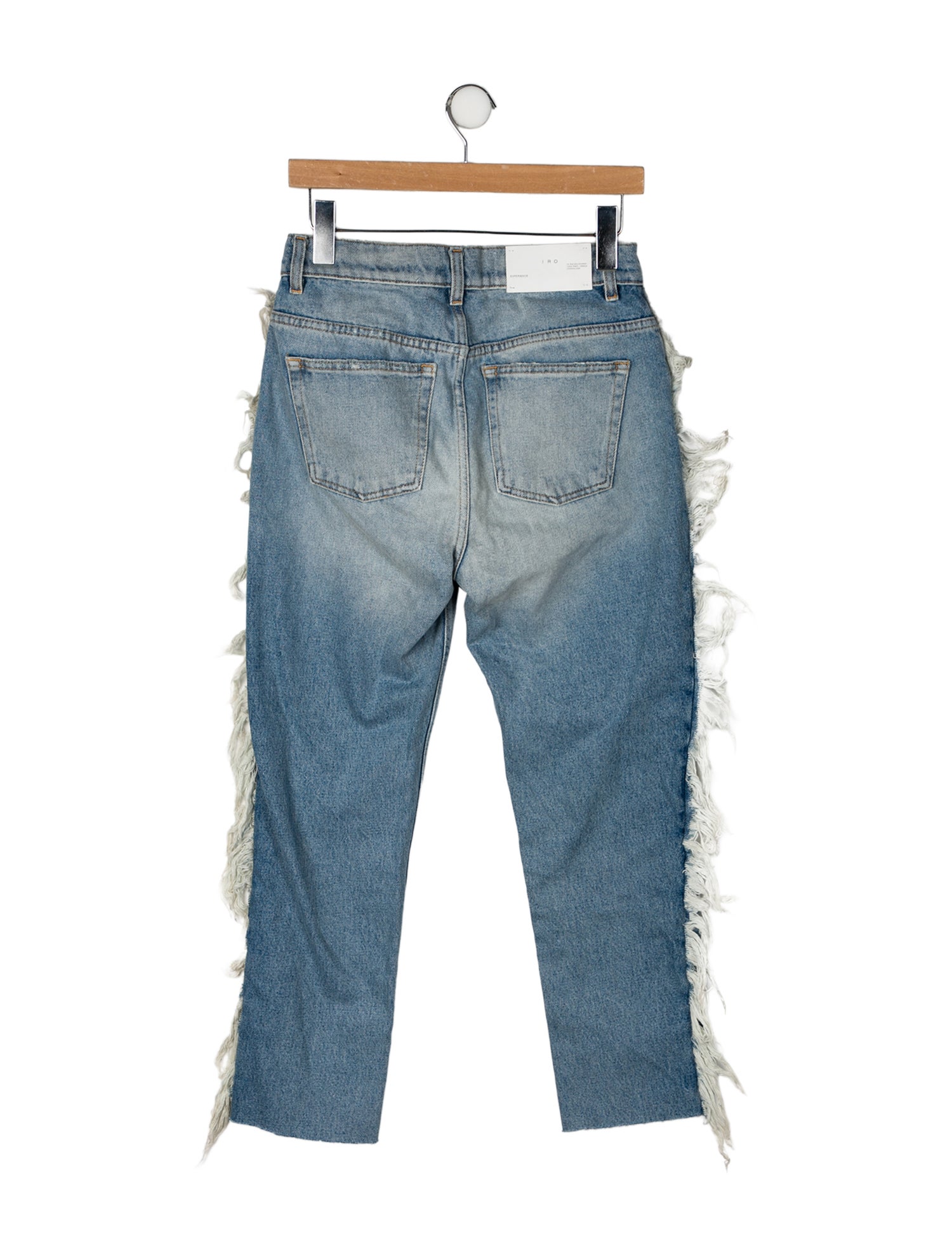 Iro High-Rise Straight Leg Jeans