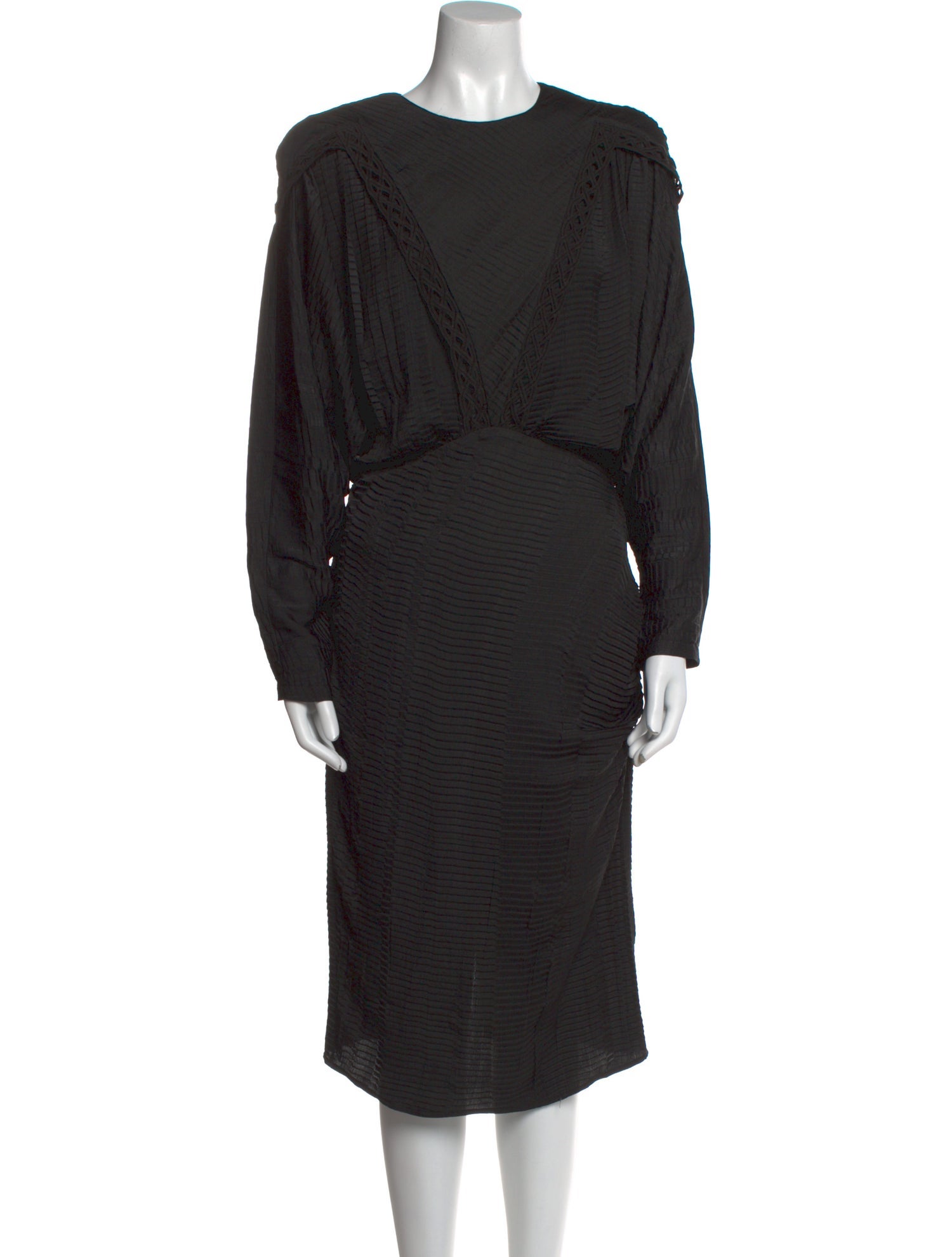 Iro Crew Neck Midi Length Dress