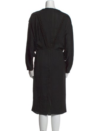 Iro Crew Neck Midi Length Dress