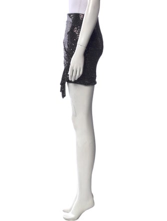 Iro Nylon Mini Skirt