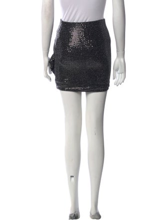 Iro Nylon Mini Skirt